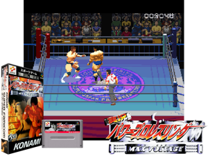 Jikkyou Power Pro Wrestling '96 - Max Voltage (J) Cover